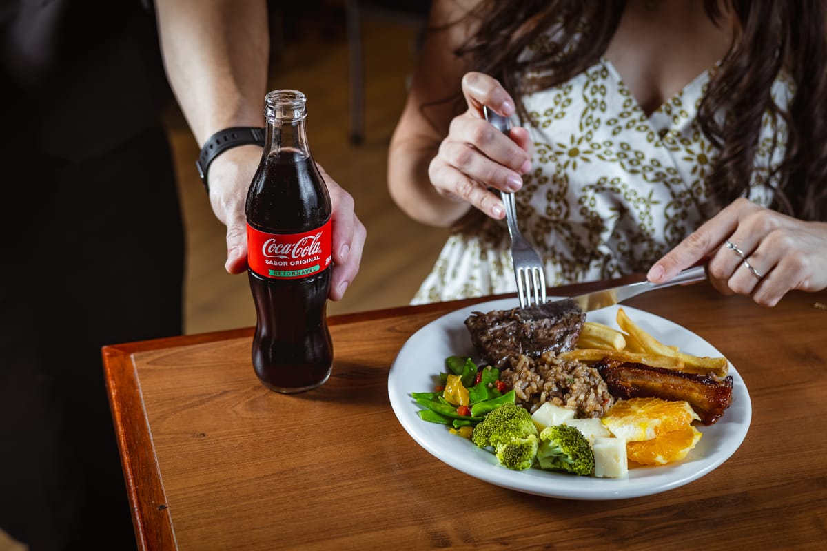 Refeição completa no Banchetti